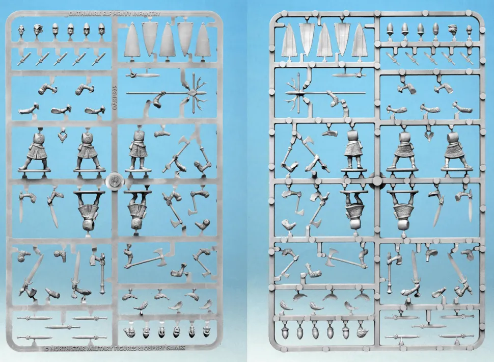 North Star 28mm Oathmark - Elf Heavy Infantry