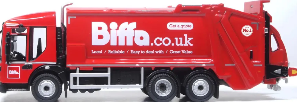 Oxford Diecast 1/76 Dennis Eagle Olympus Refuse Truck Biffa Diecast Model