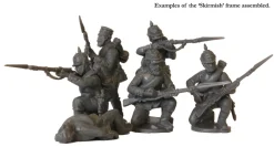 Perry Miniatures 28mm Franco-Prussian War Prussian Infantry Skirmishing 1870-1871