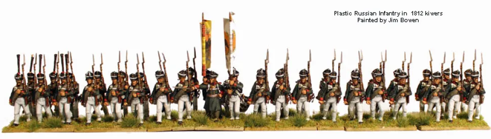 Perry Miniatures 28mm Napoleonic Russian Infantry 1809-1814