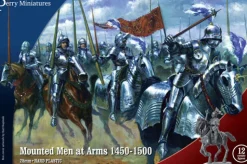 Perry Miniatures 28mm Wars of the Roses Mounted Men at Arms 1450-1500