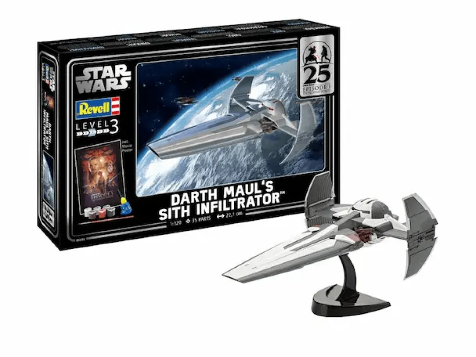 Revell 1/120 Darth Maul's Sith Infiltrator Gift Set