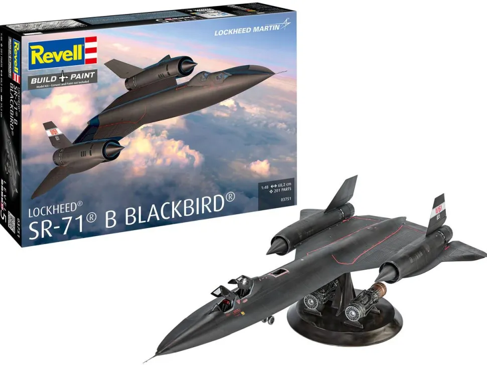 Revell 1/48 Lockheed SR-71B Blackbird