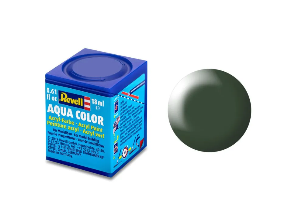 Revell 18ml 363 Dark Green Silk Acrylic Paint