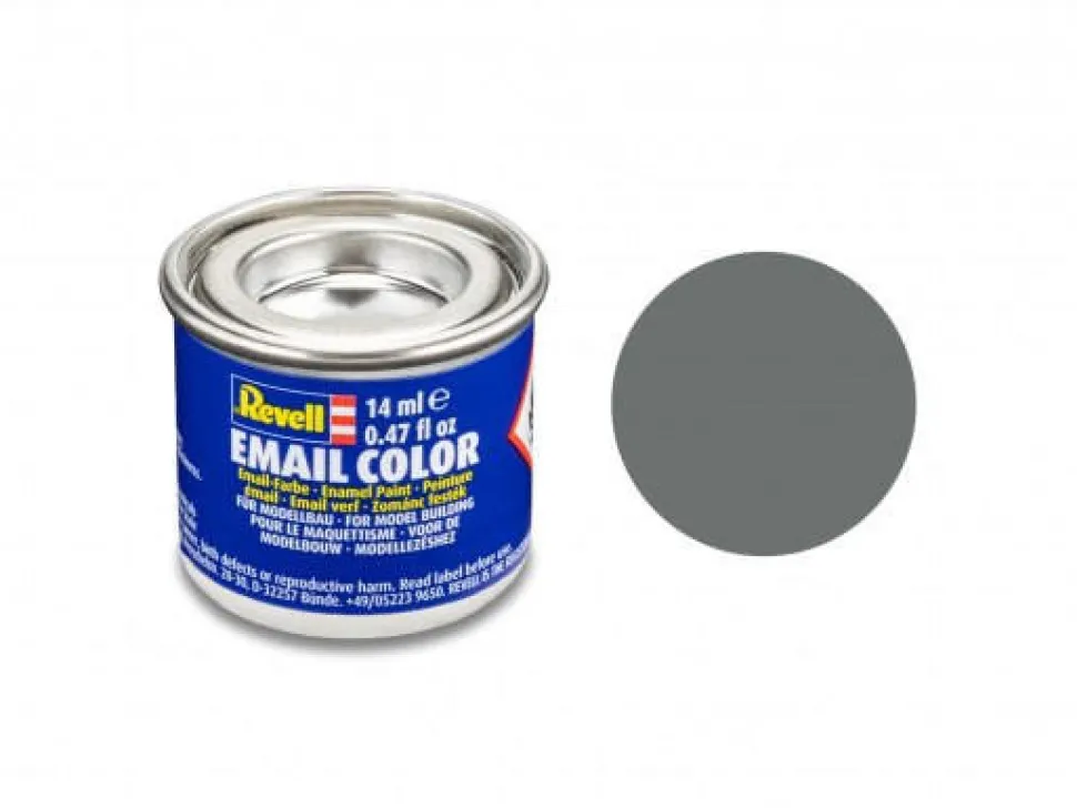 Revell 14ml 47 Enamel Matt Mouse Grey Paint