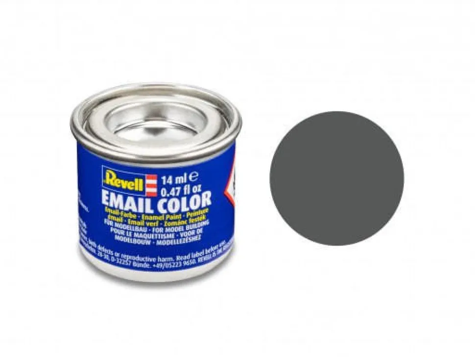Revell 14ml 66 Enamel Matt Olive Grey Paint