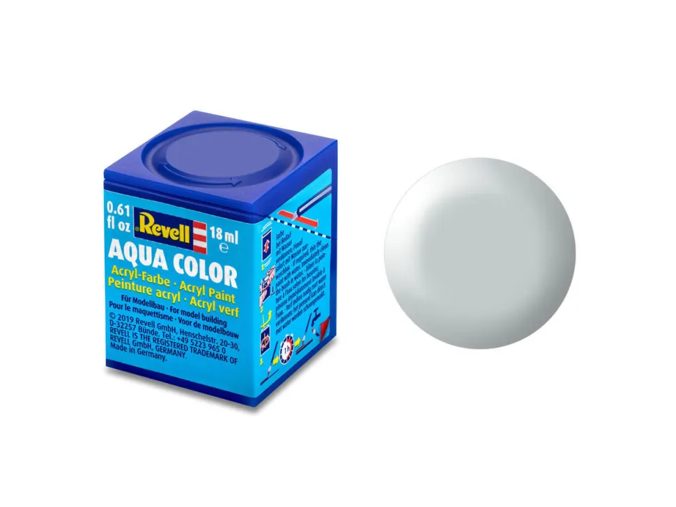 Revell 18ml 371 Light Grey Silk Acrylic Paint