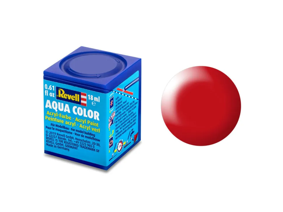 Revell 18ml 332 Luminous Red Silk Acrylic Paint