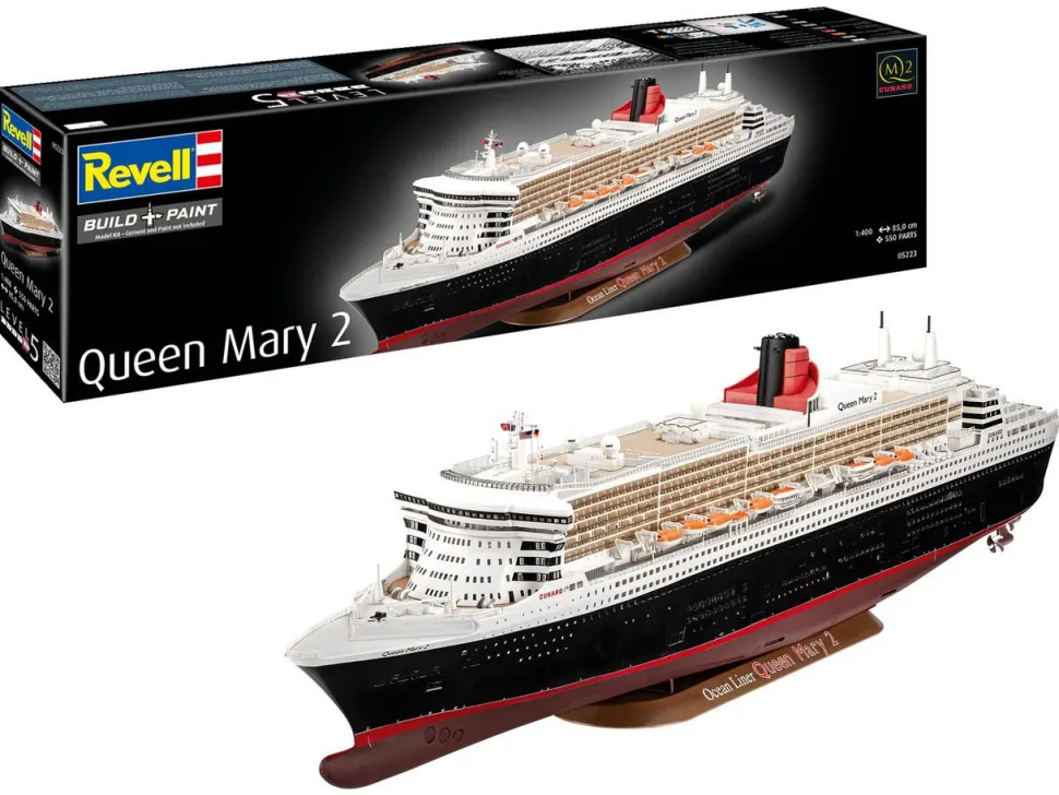 Revell 1/400 Queen Mary 2