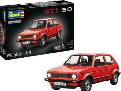 Revell 1/24 Volkswagen Golf 1 GTi Gift Set (50th Anniversary)