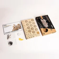 Rokr Locomotive 3D Wooden Kit