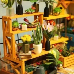 Rolife Cathys Flower House 3D Wooden Kit