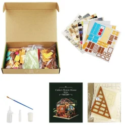 Rolife Cathys Flower House 3D Wooden Kit
