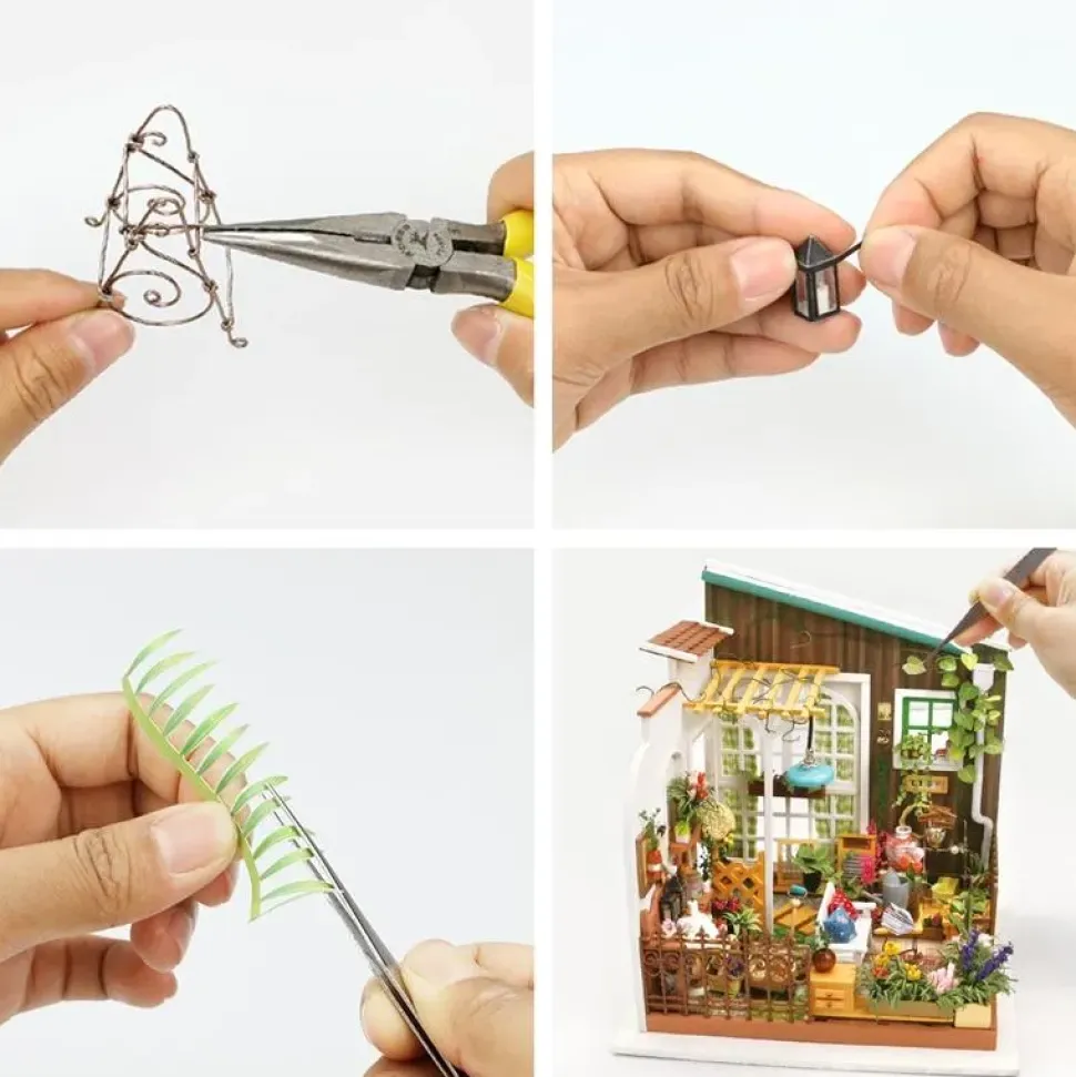Rolife Miller's Garden Wooden Diorama Kit