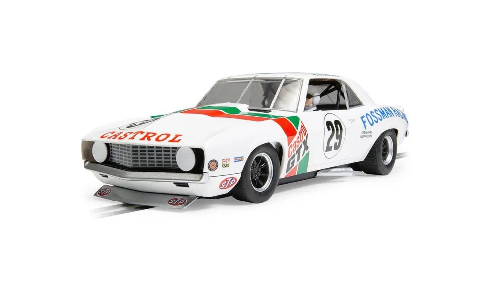 Scalextric Slot Car - Chevrolet Camaro - Castrol Racing - Trans-Am 1971