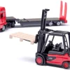 Siku 1/87 MAN Truck with Linde Forklift