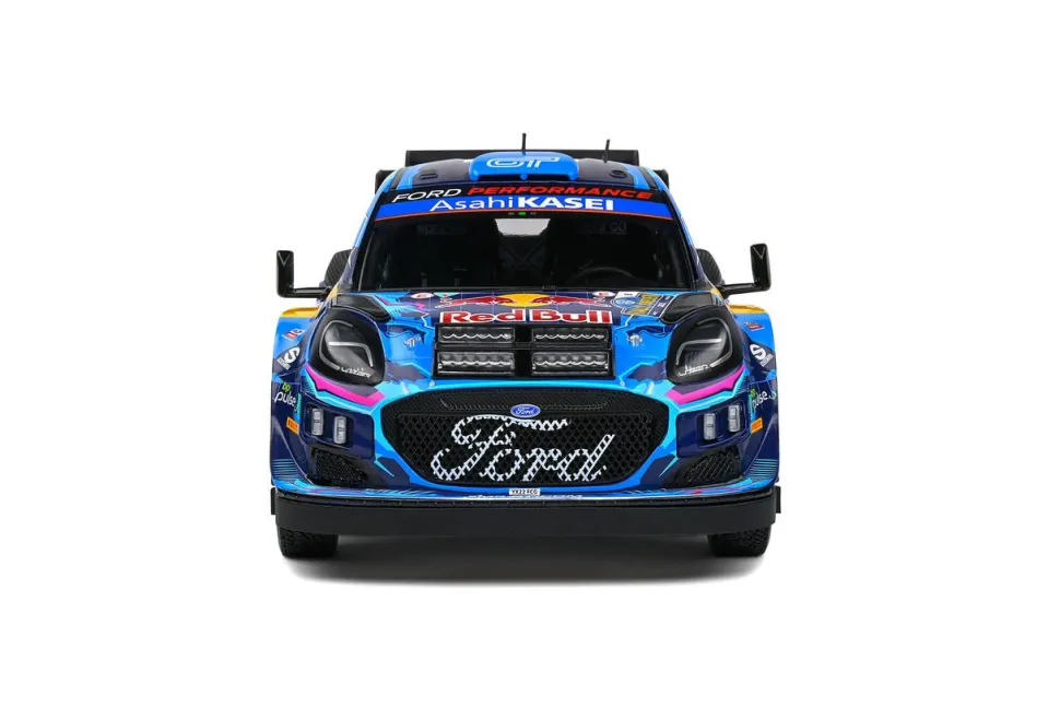 Solido 1/18 Ford Puma Rally1 Hybrid – Rally Suede – 2023 – #8 Tanak Diecast Model