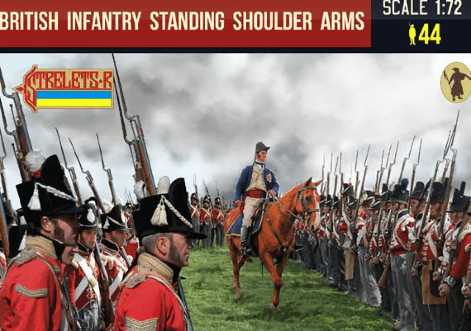 Strelets 1/72 Napoleonic British Infantry in Skirmish