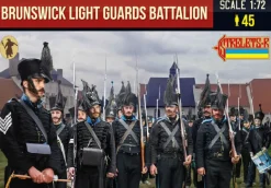 Strelets 1/72 Napoleonic Brunswick Light Guards Battalion