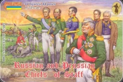 Strelets 1/72 Napoleonic Russian and Prussian Chiefs of Staff