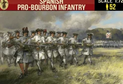 Strelets 1/72 War of Spanish Succession - Spanish Pro-Bourbon Infantry