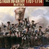 Strelets 1/72 War of Spanish Succession - Austrian Infantry in Attack