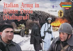 Strelets 1/72 WWII Italian Army in Winter Dress (Stalingrad)