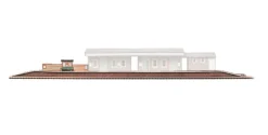 Superquick 1/76 Island Platform Card Building Kit