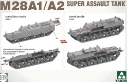 Takom 1/35 M28A1/A2 Super Heavy Tank