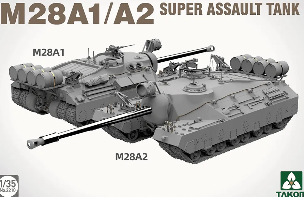 Takom 1/35 M28A1/A2 Super Heavy Tank