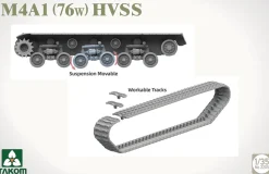 Takom 1/35 M4A1(76w) Sherman HVSS