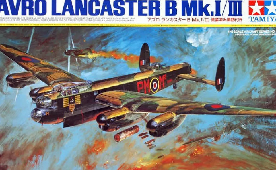 Tamiya 1/48 Avro Lancaster B Mk.I/III Model Kit