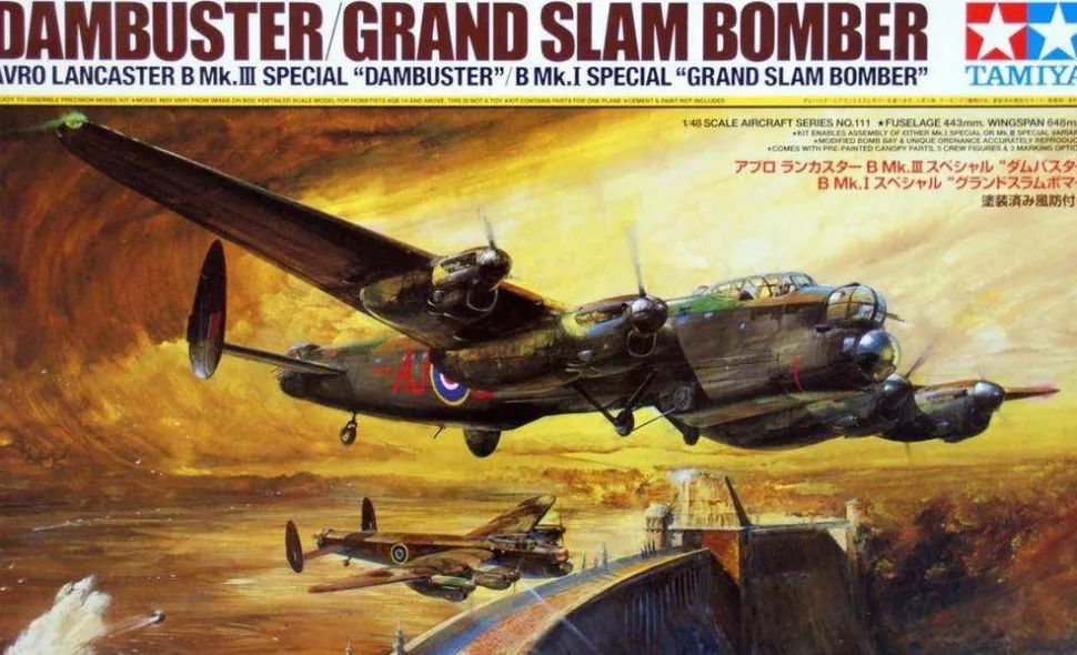 Tamiya 1/48 Avro Lancaster B Mk.I/III Dambuster/Grand Slam Model Kit