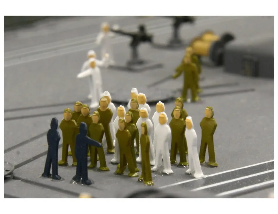 Tamiya 1/350 Crew For Warships Model Kit