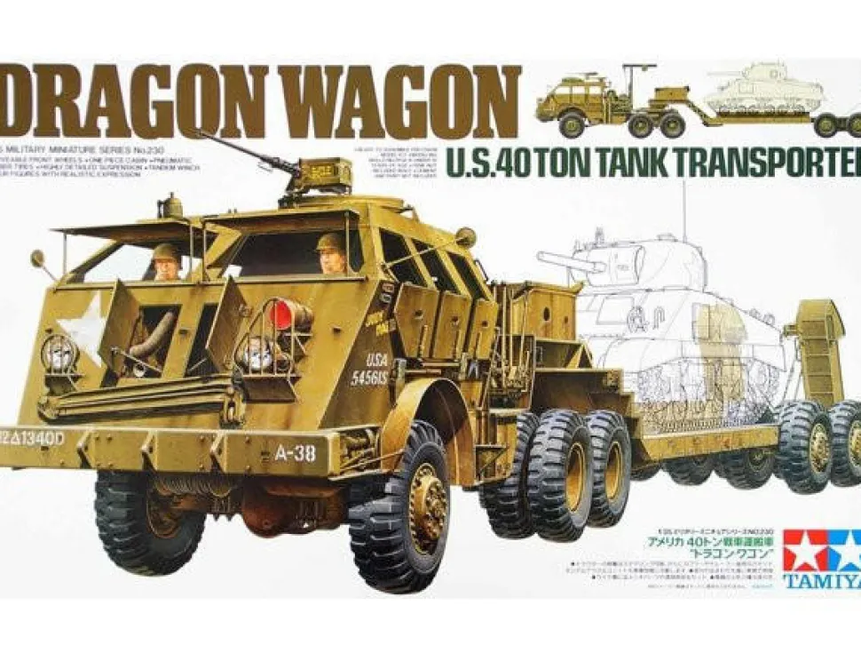 Tamiya 1/35 Dragon Wagon 40 Ton Tank Transporter