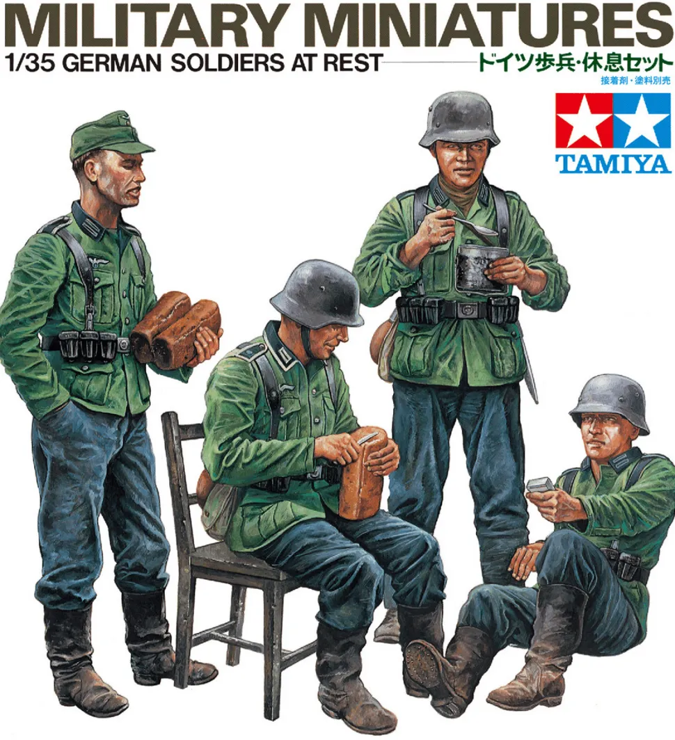 Tamiya 1/35 German Soldiers at Rest