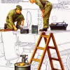 Tamiya 1/35 German Tank Engine Maintenance Crew