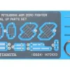 Tamiya 1/48 Japanese Mitsubishi A6M Zero Fighter Detail Parts