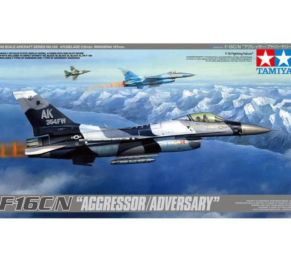 Tamiya 1/48 Lockheed Martin F-16C/N Aggressor/Adversary