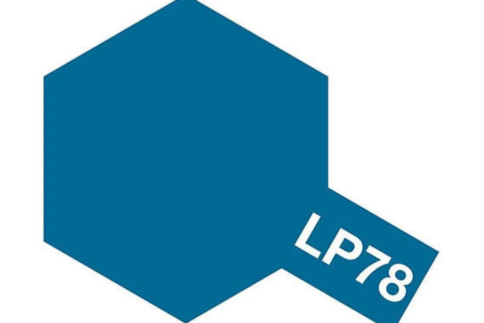 Tamiya LP-78 Flat Blue 10ml Lacquer Paint