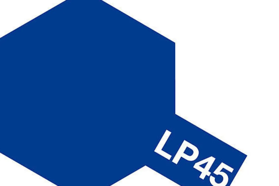 Tamiya LP-45 Gloss Racing Blue 10ml Lacquer Paint
