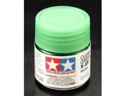 Tamiya Mini X-25 Clear Green 10ml Acrylic Paint