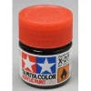 Tamiya Mini X-27 Clear Red 10ml Acrylic Paint