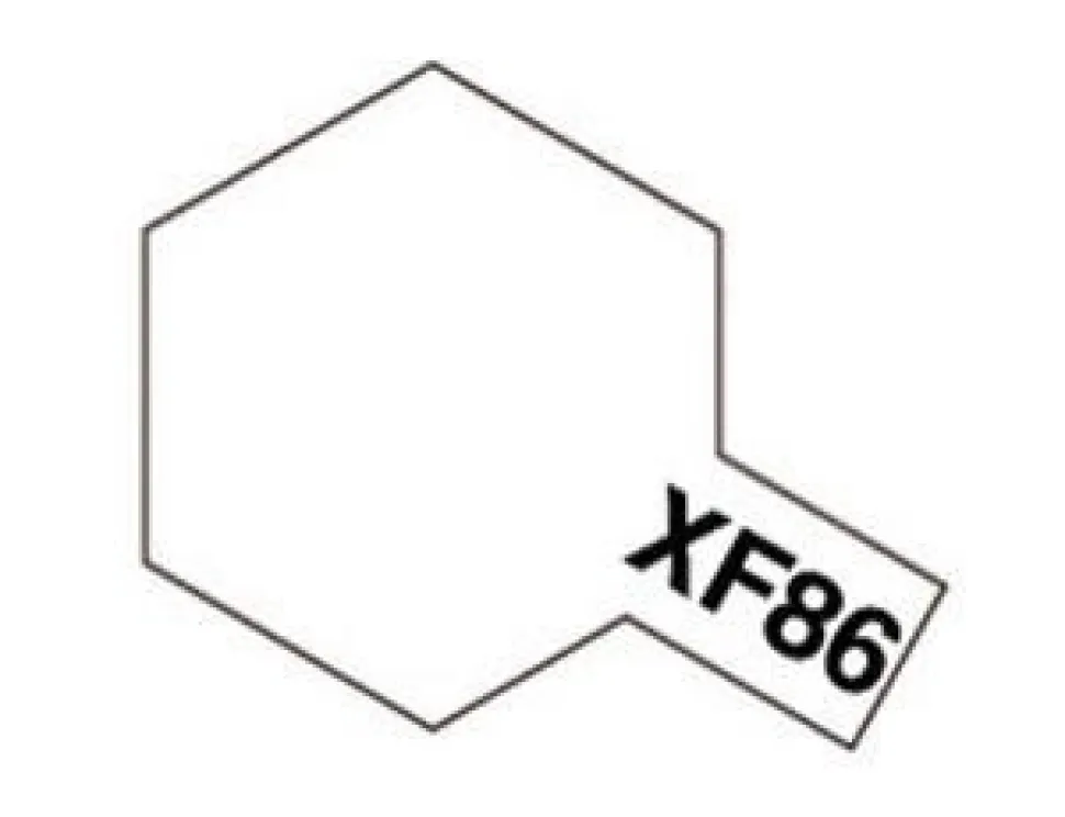 Tamiya Mini XF-86 Flat Clear 10ml Acrylic Paint