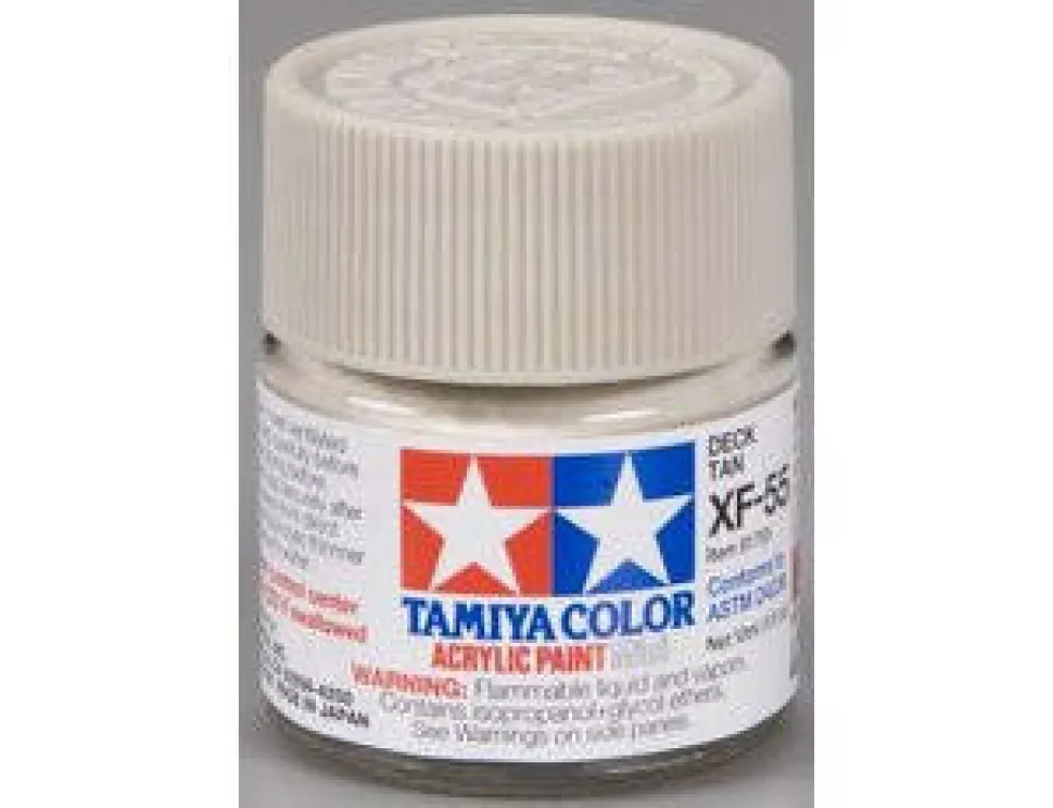 Tamiya Mini XF-55 Flat Deck Tan 10ml Acrylic Paint