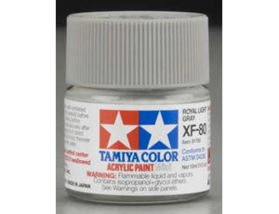 Tamiya Mini XF-80 Flat Naval Sea Grey 10ml Acrylic Paint