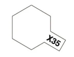 Tamiya Mini X-35 Semi Gloss Clear 10ml Acrylic Paint