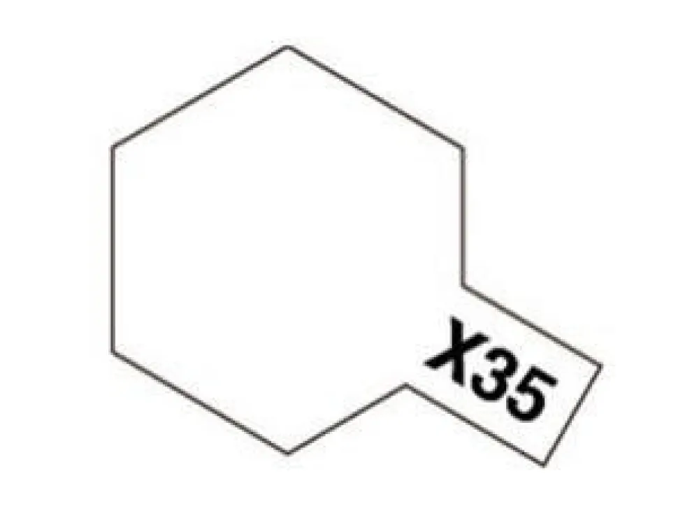 Tamiya Mini X-35 Semi Gloss Clear 10ml Acrylic Paint