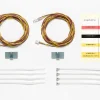 Tamiya 3mm Yellow LED 1100mm Cables x2