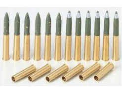 Tamiya 1/35 M4 Sherman 75mm Brass Projectiles